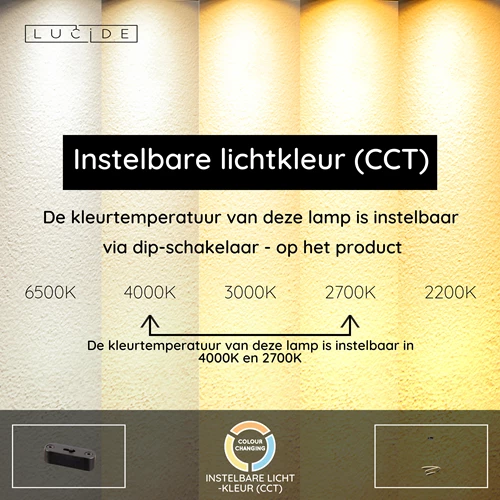 Lucide ESPIRAL - Hanglamp - LED Dimb. - CCT - 1x40W 2700K/4000K - Zwart | Essential - USP